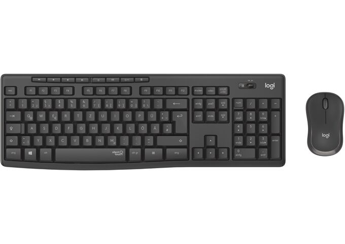 Logitech MK295 Wireless Silent graphite