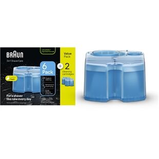 Braun Nachfüllkartuschen (6+2-Pack) Braun Nachfüllkartuschen (6+2-Pack)