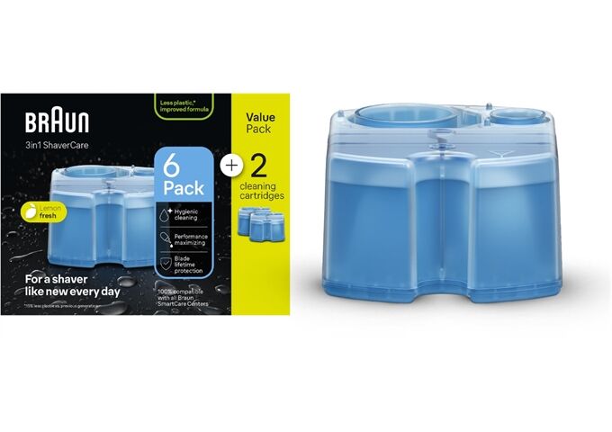 Braun Nachfüllkartuschen (6+2-Pack)
