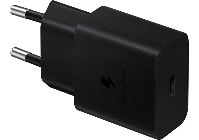 Samsung Original Schnellladegerät USB-C 15W (Adapter + Ka
