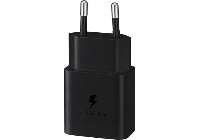 Samsung Original Schnellladegerät USB-C 15W (Adapter + Ka
