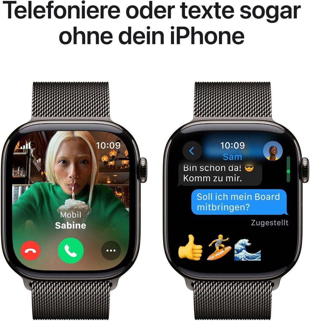 Apple Watch Series 10 46mm GPS 4G schiefer schiefer HiFi Studio Unger