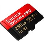 Sandisk Extreme PRO microSDXC 256GB + SD Adapter + 2 year