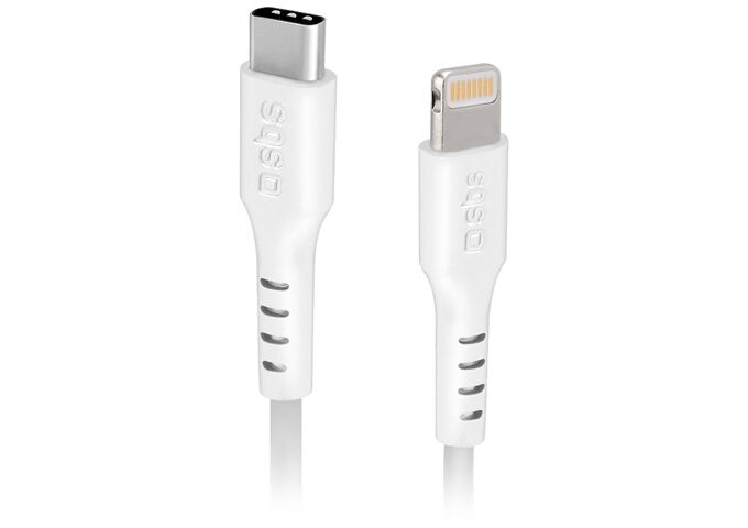 SBS USB-C auf Lightning Kabel 1m weiß