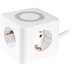 Vivanco Steckdosenwürfel PC 3W3USB Weiss