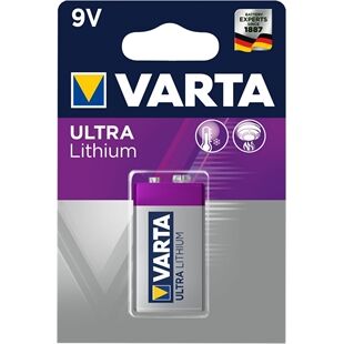 Varta Ultra Lithium 9V 1er Blister Varta Ultra Lithium 9V 1er Blister
