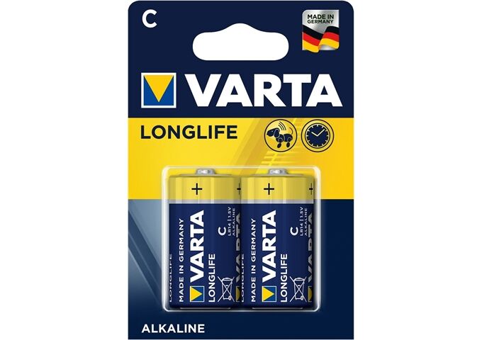 Varta Longlife C 2er Blister