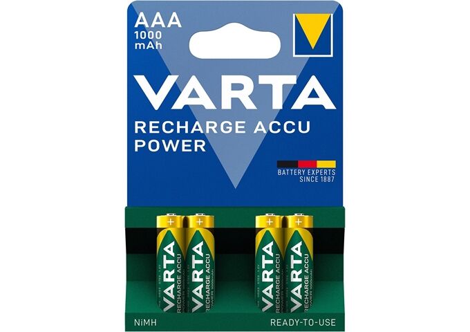 Varta Recharge Accu Power AAA 1000 mAh