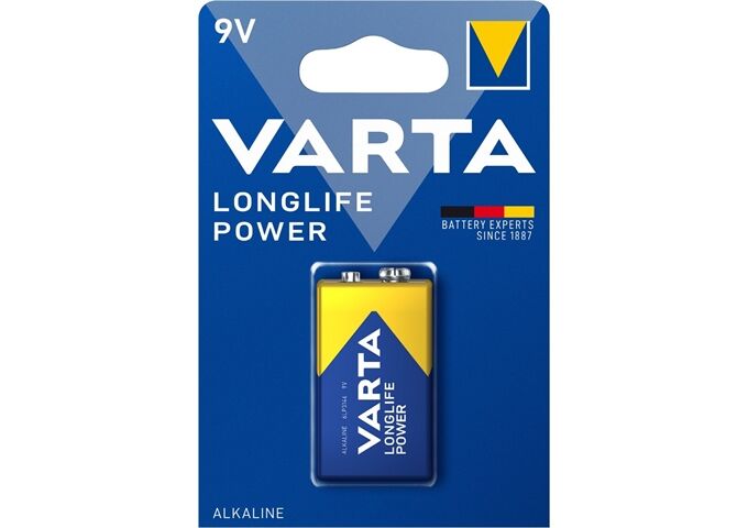 Varta Longlife Power 9V 1er Blister