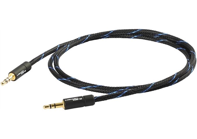 BLACK CONNECT BLACK CONNECT Klinke/Klinke MKII 0100 "SUPER-SLIM"