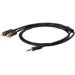BLACK CONNECT BLACK CONNECT Klinke/Cinch MKII 0150 1,5m "SUPER-S