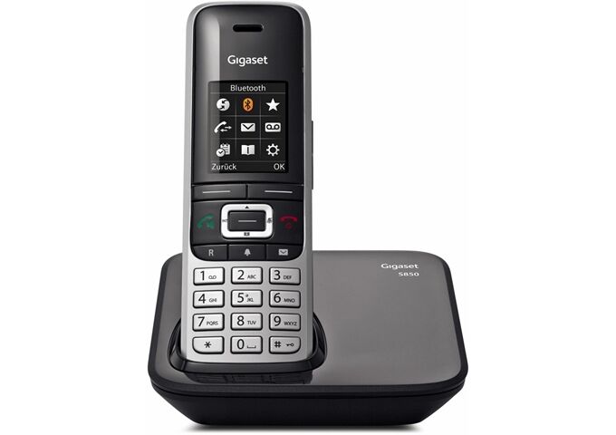 Gigaset S850 Platin-Schwarz