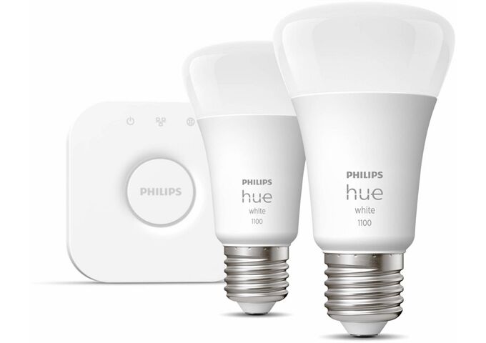 hue White 9.5W A60 E27 2er Set