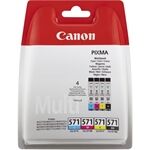 Canon CLI-571 C/M/Y/BK 4er Pack MULTI BL w/o SEC