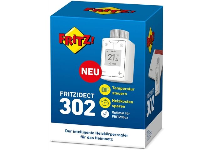 AVM FRITZ!DECT 302 Heizkörperthermostat weiss