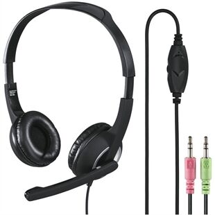 Hama 053982 PC-Office-Headset HS-P150 (2x 3,5mm Klinke Hama 053982 PC-Office-Headset HS-P150 (2x 3,5mm Klinke