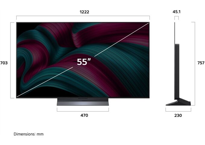 LG OLED55C58LA *300,- Euro Cashback*
