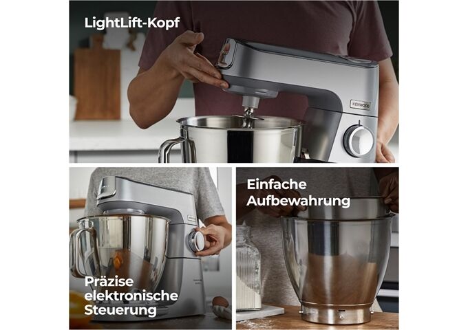 Kenwood KVL85.594SI Titanium Chef Baker XL