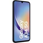 Samsung Galaxy A34 5G 128GB, 6GB RAM, Awesome-Graphite