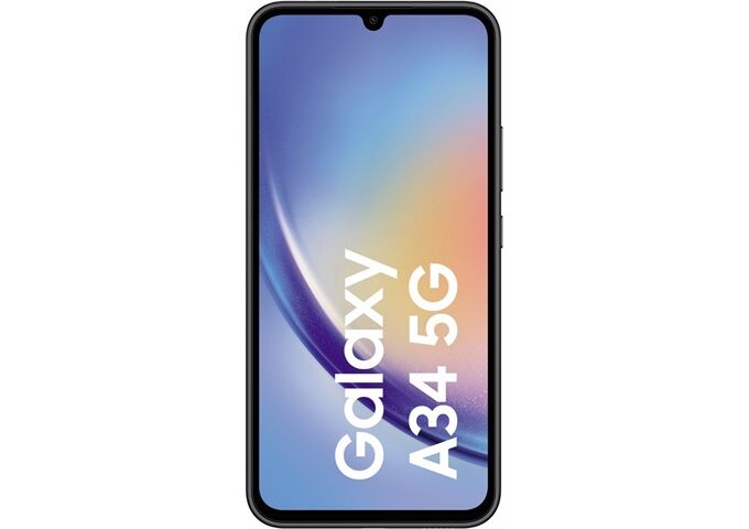 Samsung Galaxy A34 5G 128GB, 6GB RAM, Awesome-Graphite