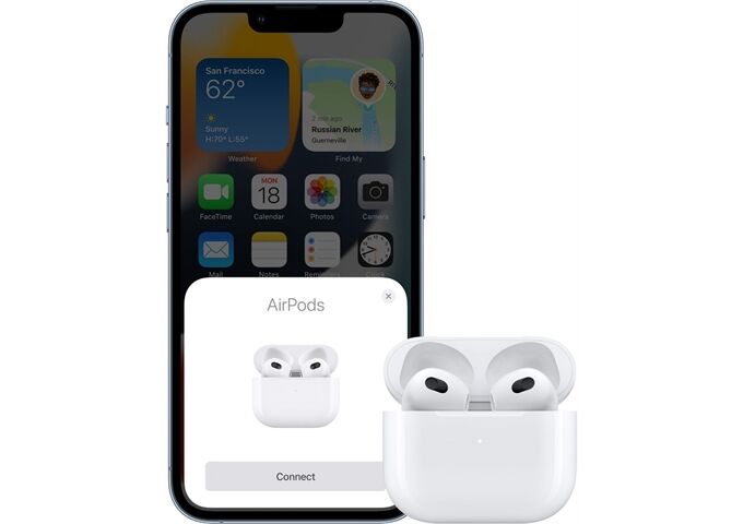 Apple AirPods (3. Generation) mit Lightning Ladecase