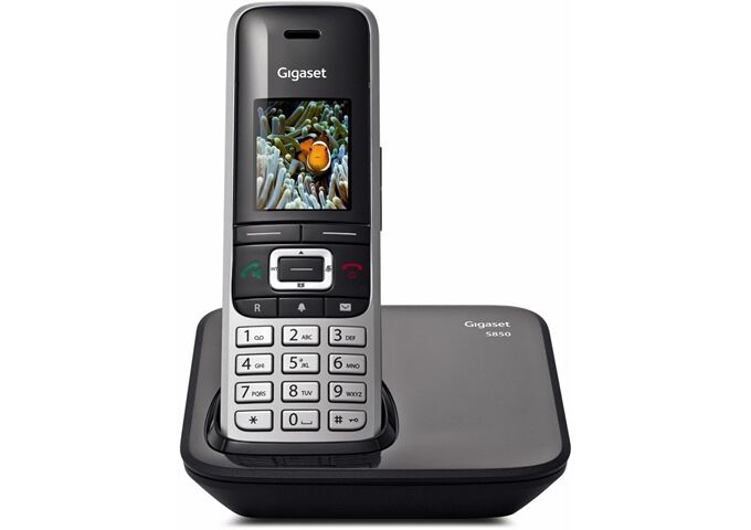 Gigaset S850 Platin-Schwarz