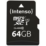 Intenso Micro SD Card 64GB UHS-I inkl. SD Adapter